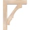 Ekena Millwork Balboa Block Smooth Bracket w/ Offset Brace, Douglas Fir, 7 1/2"W x 32"D x 40"H BKT0806X32X40BOA05SDF - alternate 3